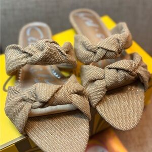 Circus by Sam Edelman Marissa Knotted Tan Sandals